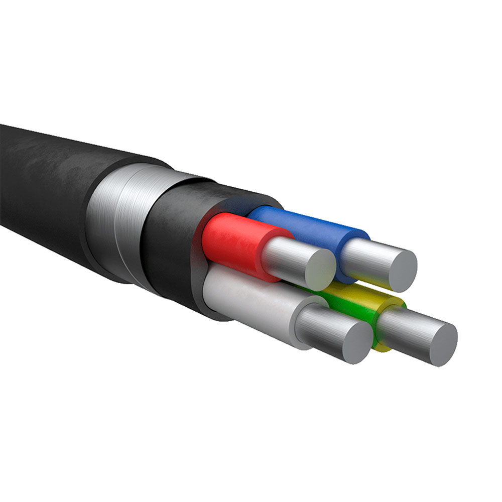 силовой бронированный кабель АВБШв (АВБбШв)